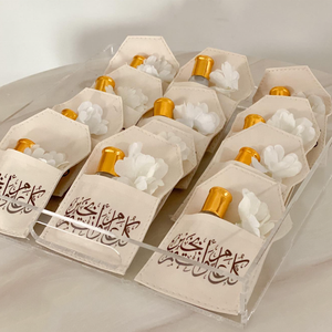 Leather Giveaway Fragrance Oils Holder Eid Al-Adha Oud Wood Case Cover Musk Case Promotion <strong>Islamic</strong> <strong>Gift</strong> <strong>Wedding</strong> <strong>Gifts</strong> for Guests - Product Image 4