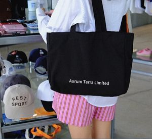 Sac fourre-tout en toile de coton réutilisable à grande capacité avec logo personnalisé Chuanghua, sac fourre-tout en toile pliable, sac à bandoulière - Product Image 3