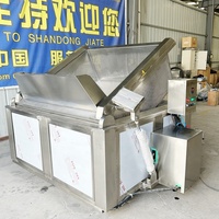 Cuisinière à vapeur en nid d'abeille populaire en Asie du Sud-Est, équipement à basculement automatique pour pieds de porc, poulet entier, et toutes sortes de produits d'abattage de canard