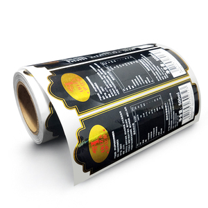 Customized Printing Vinyl Waterproof Stickers Bottle <b>Packaging</b> <b>Label</b> Clear Print PP Stickers Jar Sticker - Product Image 2