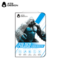 Protection d'écran en verre trempé HD OG pleine couverture ATB pour iPhone Duo, compatible iPhone 17 18 Pro Max