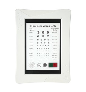 InnoVue Opto NV-100 LED Near Vision Chart e grafici di visione dell'acuità visiva apparecchiature oftalmiche per optometrista 1 anno di garanzia - Product Image 1