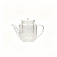 Théière en verre borosilicate de haute qualité 650 ml, résistante à la chaleur, avec infuseur et séparateur, anti-fuite, sans BPA, pour le thé Kung Fu domestique