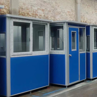 TOPPRE Promotion : Garde-maison Modulaire Démontable Économique, Kiosque Préfabriqué Portable, Boutique Mobile, Stand de Vente, Cabine de Sécurité