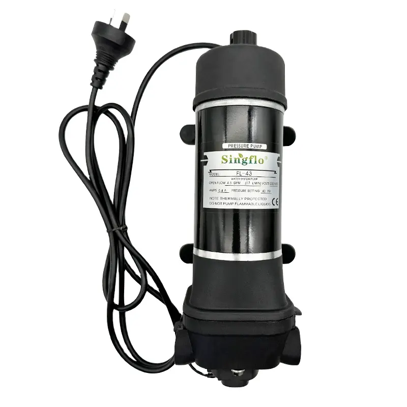 Singflo NEW可変流量220V 160PSI11BARスピードコントローラー付き高圧洗浄用水圧ポンプ