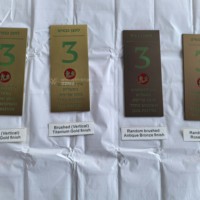 Letrero Luminoso Personalizado de Titanio Dorado |   Acero Inoxidable Antihuellas para Uso en Interiores, Ecológico