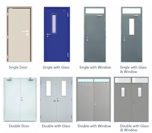 <span class=keywords><strong>Porte</strong></span> coupe-feu approuvée UL <span class=keywords><strong>Porte</strong></span> résistante au feu <span class=keywords><strong>Porte</strong></span> coupe-feu en acier pour intérieur d'école à une feuille <span class=keywords><strong>Porte</strong></span> ignifuge - Product Image 2