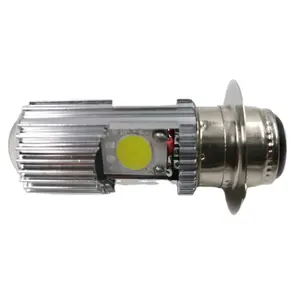 高功率 H6 H6M COB 摩托车大灯灯泡 LED 摩托车大灯 Hi/Lo Beam 12W COB 摩托车