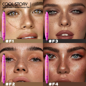 COOLSTORY ปากกาอายไลเนอร์ชนิดน้ำแบบสองหัว 2 in 1 กันน้ำ ติดทนนาน แต่งหน้าให้ดูเป็นธรรมชาติ - Product Image 4