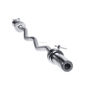Équipement d'haltérophilie durable Curl Barbell pour un équipement d'exercice de musculation efficace pour les poids libres - Product Image 2