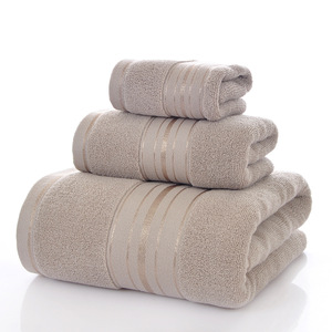 <span class=keywords><strong>Set</strong></span> di 3 Asciugamani in Puro Cotone per Hotel e Spa, Senza Pelucchi, Lussuosi Salviette e Teli da <span class=keywords><strong>Bagno</strong></span> per Casa - Product Image 3