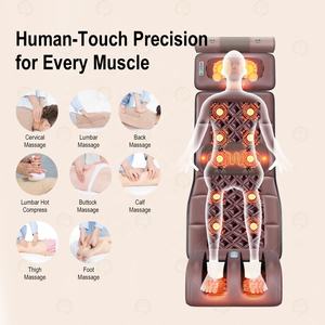 Colchoneta de Masaje Shiatsu Portátil de Cuerpo Completo con Rodillo Eléctrico Infrarrojo, Almohadilla Vibratoria para Masaje de Pies y Cama con Calefacción - Product Image 2