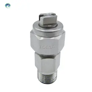 Áp lực cao 1/4 bọt điều khiển rửa Fan phun máy bay phản lực vòi phun, 1/8 "TEE máy bay phản lực phun hệ thống washjet Meg vòi phun - Product Image 1