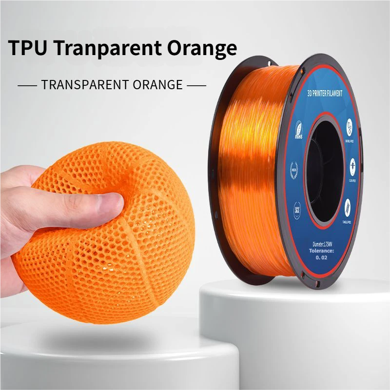 Transparent orange