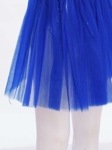 Falda de tul para niñas, falda tutú en capas, línea A, hasta la rodilla, falda de malla para fiesta, disfraz de baile rave, actuación en escenario, personalizada - Product Image 3