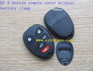 Fabricants de clés de voiture, vente en gros de clés de véhicule, clé à 5 boutons, télécommande sans clé, coque de clé pour G-MC - Product Image 5