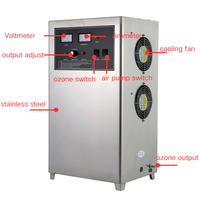 Générateur d'ozone en acier inoxydable 20g/g avec compresseur d'air intégré pour le traitement et la purification de l'eau