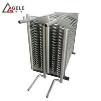 Bobine de chauffage à vapeur OEM personnalisée à haut transfert de chaleur accélère la déshydratation pour la ligne de production de granulés d'aliments pour animaux