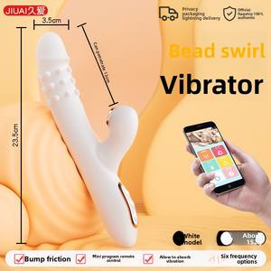 เครื่องสั่นซิลิโคนสำหรับผู้ใหญ่ กระตุ้นจุดจี ลิ้นสั่น ดูด ดูดซ้อน หมุนได้ อุ่นได้ ของเล่นเซ็กส์สำหรับผู้หญิง <span class=keywords><strong>AV</strong></span> Stick - Product Image 6