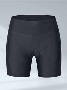 Breathable Mesh <b>Cycling</b> Shorts Women's 4D Padded High Waist Silicone Anti-Slip Bike Shorts Fast Delivery Custom Logo - Product Image 5