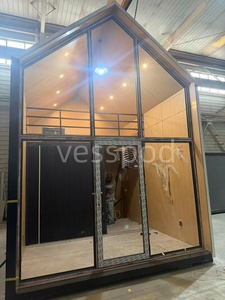 <span class=keywords><strong>Maison</strong></span> modulaire en structure acier préfabriquée avec un design moderne en forme de triangle, construction durable, garantie de 3 ans - Product Image 3