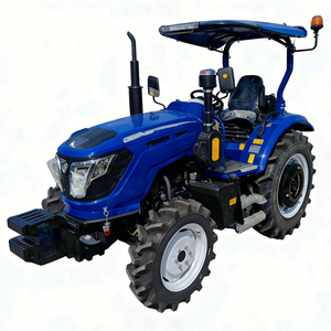 Tracteur agricole compact 4x4 25HP 30HP 35HP 40HP 45HP 50HP Châssis renforcé Diesel Mini tracteurs à roues Micro tracteur - Product Image 1
