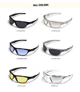 Lunettes de soleil Y2K pour hommes et femmes, protection UV, tendances 2026, lunettes personnalisées - Product Image 5