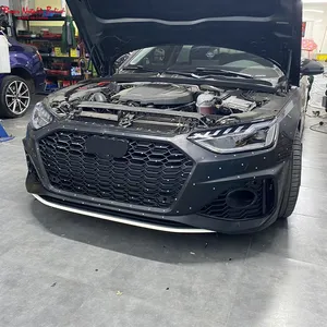 RS4-carrocería con parrilla para Audi, parachoques delantero de alta calidad para Audi A4, S4, A4, S4, 2020, 2021, 2022