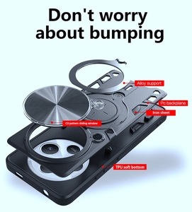 Caso de telefone TPU PC com protetor de câmera de metal para celular Xiaomi Redmi <span class=keywords><strong>14C</strong></span> 4G 14T Pro 13T 13 Lite - Product Image 2