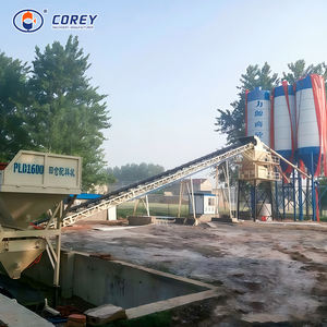 โรงงานผสมคอนกรีตอุตสาหกรรม Corey ขนาดใหญ่ รุ่น Hzs60 สายการผลิตระบบ PLC อัตโนมัติเต็มรูปแบบ พร้อมปั๊มคอนกรีตและมอเตอร์ - Product Image 3