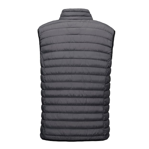 Rompi tanpa lengan pria, rompi Puffer hangat ringan, jaket Golf, rompi perjalanan kasual mendaki