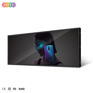 Supermarket Shelf Slim 19.1 Inch <b>Wall</b> Mount Ultra Wide Stretched Bar LCD Screen Advertising <b>Display</b> Indoor Use - Product Image 3