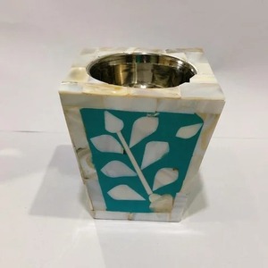 Quemador de incienso doméstico portátil de calidad de lujo islámico Ramadán Bakhoor y quemador de Oud con Material MOP de perla madre - Product Image 3