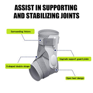 Soporte de Tobillo Deportivo Profesional, Protector de Tobillo Estable para Fútbol y Correr, Vendaje de Compresión Anti-Esguinces, Férula de Compresión - Product Image 2