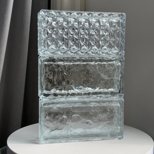 ADEL Ladrillos de Vidrio Transparente Huecos de 50*100*200mm al por Mayor, Bloques Decorativos para Paredes de Baño y Diseño de Interiores - Product Image 4