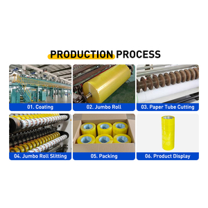 OEM/ODM 산업용 BOPP 아크릴 다크 브라운 테이프, 포장 및 운송 테이프용 - Product Image 4