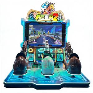 Meilleure Vente : Jeu de Course de Chevaux Arcade Compétitif à 3 Joueurs avec Distribution de Prix Réglable, à Monnayeur, pour Centres de Jeux Commerciaux et Espaces de Divertissement - Product Image 3