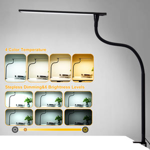 <span class=keywords><strong>Lampe</strong></span> <span class=keywords><strong>de</strong></span> bureau LED moderne avec <span class=keywords><strong>pince</strong></span> USB, col <span class=keywords><strong>de</strong></span> cygne flexible réglable pour la lecture, la tête <span class=keywords><strong>de</strong></span> <span class=keywords><strong>lit</strong></span>, l'établi, le bureau, la table, lumière à clipser - Product Image 2