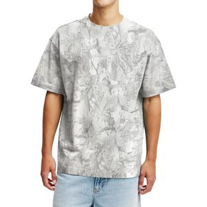 เสื้อยืดลายพราง FOXA แขนสั้น คอกลม ทรงบ็อกซ์ฟิต สำหรับผู้ชาย เหมาะสำหรับการล่าสัตว์ ระบายอากาศได้ดี - Product Image 1