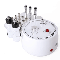 Offre Spéciale diamant Microdermabrasion Machine dissolvant de points noirs pointe de diamant nettoyage du visage rajeunissement de la peau équipement de beauté