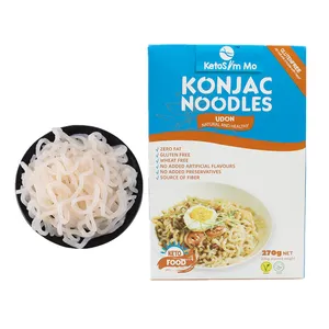 Premium Products Konjac Udon Noodles Professional Manufacturer Pasta Instant Shirataki Konjak Noodle Keto Konjac Instant Noodles