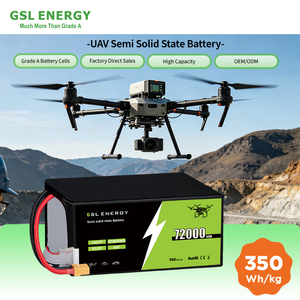 Batterie au lithium-ion semi-solide GSL ENERGY 51,8 V 72 Ah 3729,6 Wh 10C pour drone UAV, agriculture, <span class=keywords><strong>logistique</strong></span>, FPV - Product Image 1