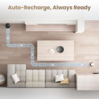 Vente en gros EBO Air 2 Smart Pet Companion Robot | Vision nocturne 2K + station d'accueil automatique + conversation bidirectionnelle | Idéal pour les propriétaires de chats et de chiens