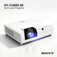 Projecteur laser 3LCD 4K 6000Lm économique, résolution réelle 3840x2160 et correction trapézoïdale, idéal pour les universités – Contactez-nous pour plus d'informations