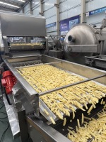 Voedselverwerkingsmachine met trilzeef voor het ontwateren en ontvetten van groenten en fruit, apparatuur voor het verwijderen van water en olie