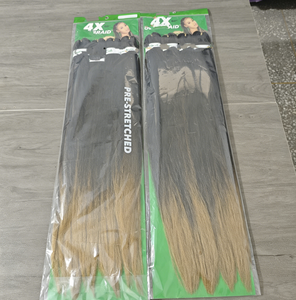 Extensions de cheveux synthétiques tressés EZ à trame simple 4X de 60 pouces et 300 g, vente chaude, pour tresses africaines, vente en gros - Product Image 3
