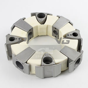 E320/323/324/325B/C/D bomba hidráulica montaje de goma de conexión acoplamiento excavadora de dientes estriados K1013825 DX225LCA 50H - Product Image 4