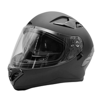 ABS noir de résistance aux chocs d'approvisionnement direct d'usine avec casque de moto intégral de protection de mouvement de tête