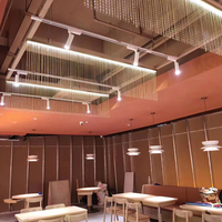 Rideau en maille métallique à maillons en aluminium décoratif pour façade de bâtiment