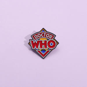Broches en émail métallique de la série TV Doctor Who, <span class=keywords><strong>science</strong></span>-<span class=keywords><strong>fiction</strong></span> britannique, pour vêtements et souvenirs, vente en gros - Product Image 1